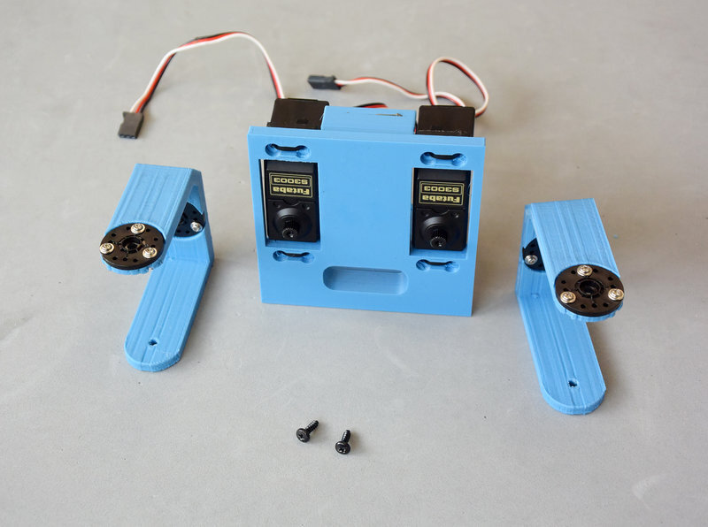 Parts to join the legs and the chassis